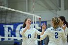 VB vs USCGA  Wheaton College Women's Volleyball vs U.S. Coast Guard Academy. - Photo by Keith Nordstrom : Wheaton, Volleyball